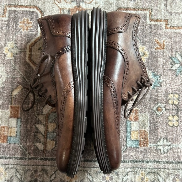 Cole Haan Men\'s Lunargrand Wingtip Derby Shoes Size 9.5 main image 7